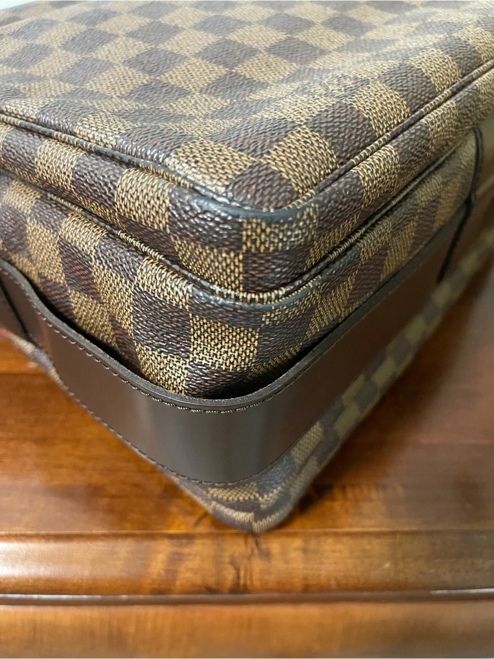 46-26 Preloved Louis Vuitton Naviglio Crossbody Messenger Damiee Ebene